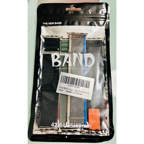 Apple Watch 4 Pack Alpine Loop Nylon Bands - Picture 3 of 4